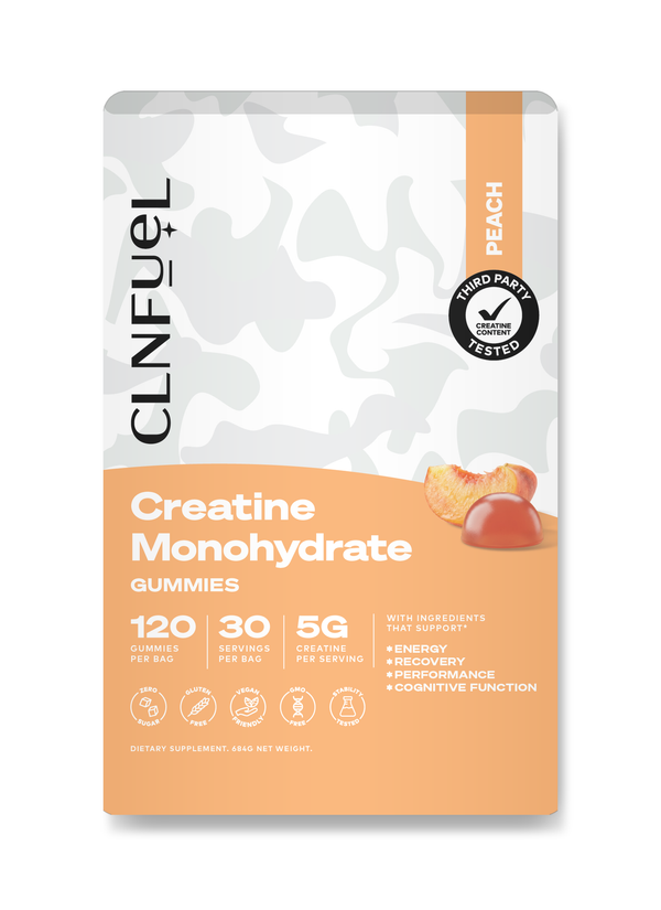 Micronized Creatine Monohydrate Gummies | Energy & Strength | CLNFuel