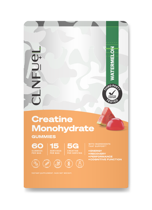Micronized Creatine Monohydrate Gummies | Energy & Strength | CLNFuel