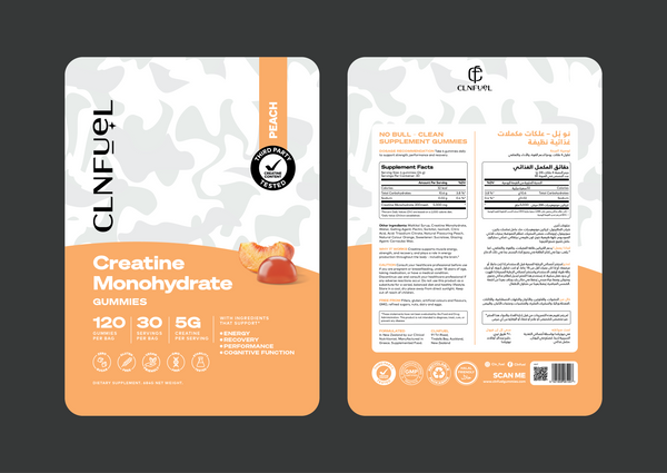 Peach Creatine Gummies