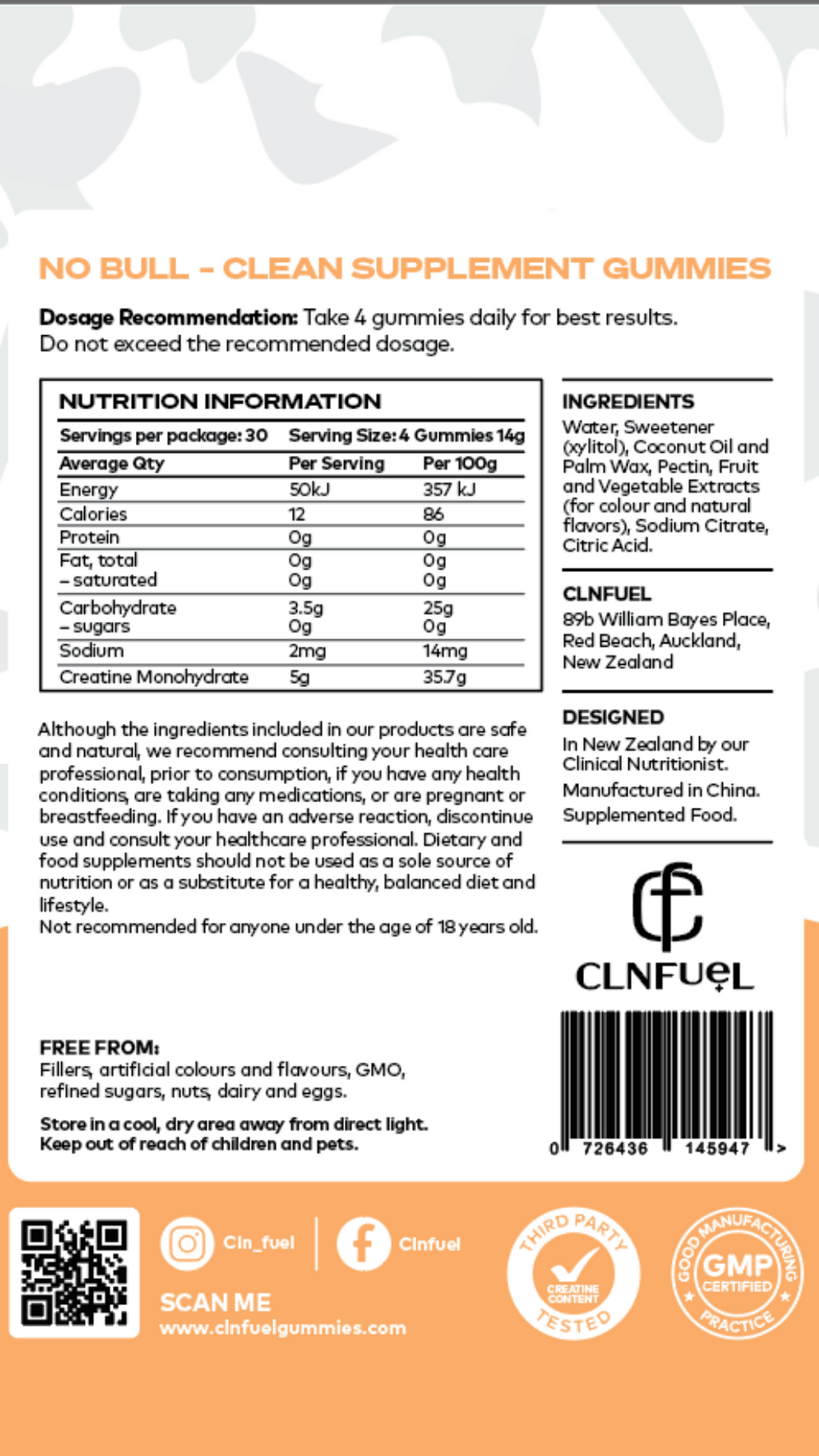 Creatine Berry gummies